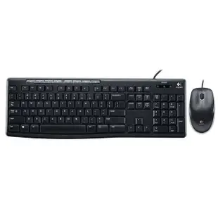 【Logitech 羅技】MK200 USB有線鍵盤滑鼠組(920-002695)