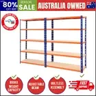 2.4Mx1.8M Garage Shelving Warehouse Rack Pallet Racking Storage Blue