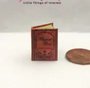 MAGICAL THEORY Miniature 1/12 Scale Illustrated Readable Book Hogwarts Potter
