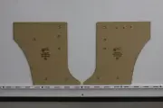 Kick Panels Fits Mazda 323 3rd Gen Wagon Van Hatch FA4 Quality Masonite x4