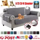 1/2/3/4 Seater Pet Sofa Cover Protector Quilted Couch Cover Slipcover Waterproof