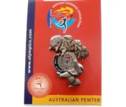 Sydney 2000 Olympic Torch Relay Pewter Mascot Pin