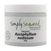 Simply Seaweed Natural Dental Health Care for Dogs Cats Oral Powder 40g