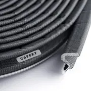 Door Weather Stripping Soundproof Door Seal Strip V-Shaped Q Foam Kerf