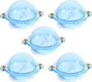 Anneome Lightweight Sea Fishing Buoys Pcs Ball Shape Floats Plastic Fishing Tackle Buoyancy Observation Floats for Outdoor Use