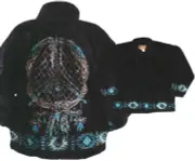 Dreamcatcher Native American Plush Fleece Jacket (SM - 2X)