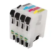 Ink Cartridges Compatible Refill W/ Permanent Chip 4 Colors For Inkjet Printer L