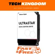 WD 12TB Ultrastar Enterprise 3.5" Hard Drive, SATA , 7200RPM, 256MB Cache