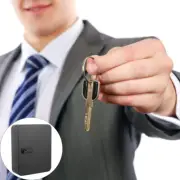 Wall Mounted Key Hook Shirt Hanger Wooden Hanger Key Security Cabinet
