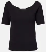 [Rohe] Róhe Knitted boatneck top UK 10 black
