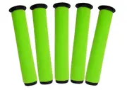 5 Pack Washable Filters for Gtech AirRam MK2 and Air Ram MK2 K9 Cordless Vacuum Cleaner (MK2 K9 Long Filters)23*5.5*3.9cm,Green