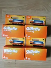 NEW Gillette FUSION 5 Pack 4 x 4 = 16 Razor Blades Refills Cartridges ORIGINAL