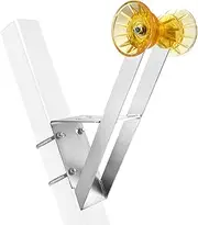 Venussar Boat Trailer Winch Seat with Roller, Boat Trailer Winch Stand for 2" and 3" Winch Posts, Boat Winch Mount with U-Bolts