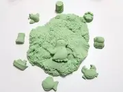 Sparkling 2 LB Green Refill Space / Moon / Magic Play Sand, Mold-N-Play Kid Fun