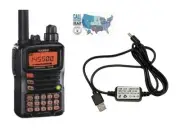 Yaesu VX-6R Dual Band 5W FM HT Radio with Yaesu Compatible USB Charging Cable