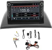 Brilluxa MP5 Player LCD Touch Screen, Car Radio Stereo WiFi, GPS Navigation Multimedia System Compatible with X3 E83 2004-2012