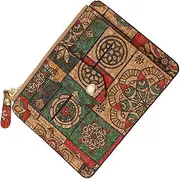 [Generic] Credit Card Holders for Women - Vintage Ladies Wallet Card Holder, Credit Card Holder for Women | Vista Print Small Women Wallet, Slim Card Holder Wallet in Brown for Driver's License, , F, 説明を