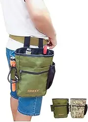 [Super detesir] Pointer Metal Detector Find Bag Detecting Digger Tools Bag Waist Pack Pouch for PinPointer Garrett Xp ProPointer (Green)
