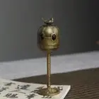 Non-stick Powder Antique Incense Stove Exquisite Copper Bird Statue Home Decor