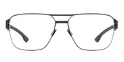 Ic! Berlin IC5008 Elias Black Men's Glasses Black Size 59 - Private Health Rebate - Blue Light Block Available