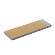 Non-Inflatable Car Travel Bed Folding Sleeping Pad with Pillow Brown