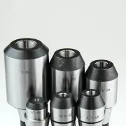 6 PC R8 END MILL HOLDER SET 1/4", 3/8, 1/2", 5/8, 3/4, 1" ADAPTER FOR BRIDGEPORT
