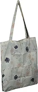 [RADLEY] London Womens Foldaway Shopper Shopping Shoulder Tote Bag Painterly Floral in Chalk Cream, Chalk, M