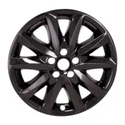Coast to Coast 18" Snap-On Wheel Skins Fits 2017-2018 Mazda 3 (Black)