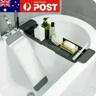 Expandable Bathtub Caddy Tray Bath Table Over Tub Adjustable Holder AU Stock
