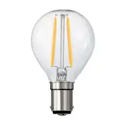 4w LED B15 Fancy Round Globe Warm White 2700k, Cool White 4500k 5520034, 5520035
