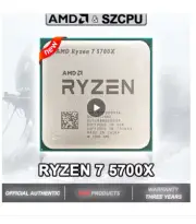 AMD R7 5700X Ryzen 7 5700X New 3.4 GHz Eight-Core 16-Thread CPU 7NM L3=32M 100-0