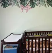 Sleepy Sloth Australian Design Hand Painted Peel & Stick, Removable Wall Decal. Nursery, Kids Playroom, Kids Teens Bedroom