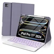 Keyboard Case for iPad Pro 11-inch (M4) - Magnetic Wireless Keyboard with