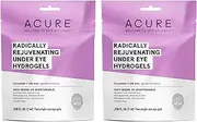 Acure Organics Radically Rejuvenating Under Eye Hydrogel Mask (Pack of 2) with Cucumber and Silk Tree, for Age Performance.236 fl. oz.