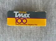 Kodak TMAX 100 TMX Professional 120 Film 1 roll Of B&W Exp:03/1989 Out Of Date