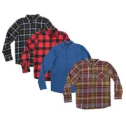 Volcom Men's Caden Shirt Button Down Collared Long Sleeve Cotton Pocket Logo New