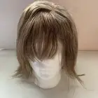 NWT WIGSBUY Average Shoulder Length With Bangs Light Brown Wig
