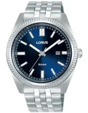 [Lorus] Dress Stainless Steel Case Watch in Silver