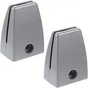 NOLITOY 2 Pcs Desk Divider Clamp Alloy Screen Partition Clip for Panels Sturdy Support for Workspace Organization and Efficient Space Utilization