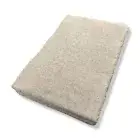 $740 Fino Lino Linen & Lace Silver Moonstruck Queen Bed Sheet Coverlet 90" x 94"