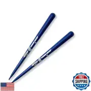 CUSTEAM Blue Drum Sticks 7A-Teardrop Wood Tip Hickory Drumsticks from Beginni