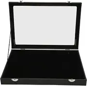 [soobu] Pin Display Case, Dustproof Pin Collection Display Box for Military Medals and Jewelry Pins, Large Capacity Storage for Pin Enthusiast Collectibles