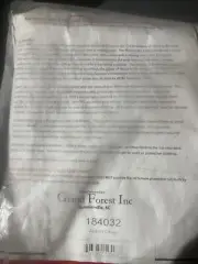 Grand Forest Inc Apron Chap