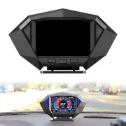 OBD2 HUD GPS Head Up Display Car Digital Speedometer Speed Indicator Slope Meter (for: BMW)