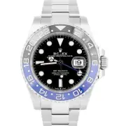 NEW OLD STOCK PAPERS Rolex GMT-Master II BATMAN Oyster 40mm 126710BLNR Watch BOX