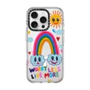 iPhone 16 Pro Clear Case MagSafe Compatible Worry less, live more