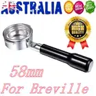 58MM Coffee Bottomless Group Handle Portafilter Filter For Breville With Basket