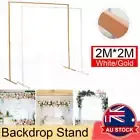 Adjustable Wedding Backdrop Stand Portable Pipe and Drape Backdrop Frame Kit AU