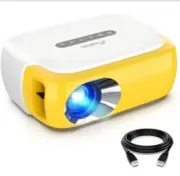Mini Projector, ELEPHAS Portable LED Full Color Video Projector for Cartoon, TV