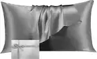 100% Mulberry Silk Pillowcase Hair and Skin, Both Sides 22 Momme Silk Queen Pil